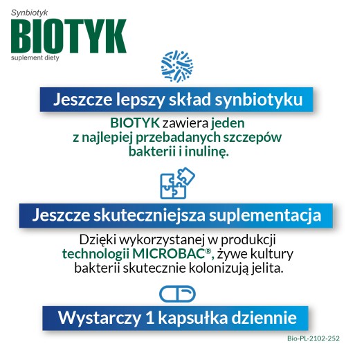 Zdjęcie produktu - 3 Biotyk, 10kaps.