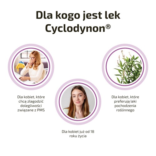 Zdjęcie produktu - 2 BIONORICA Cyclodynon 20mg, 30 tabletek powlekanych