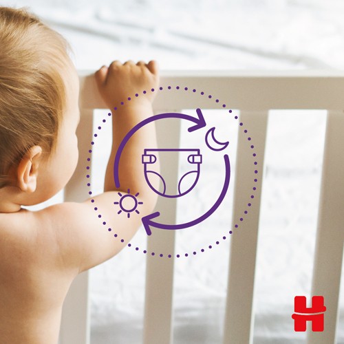 Miniaturka artykułu - #1 HUGGIES Pieluchomajtki Elite Soft rozmiar 4 (9-14kg), 38szt.