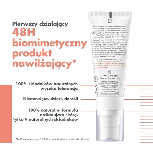 Miniaturka artykułu - #1 AVENE TOLERANCE Hydra-10 Fluide Hydratant, 40ml