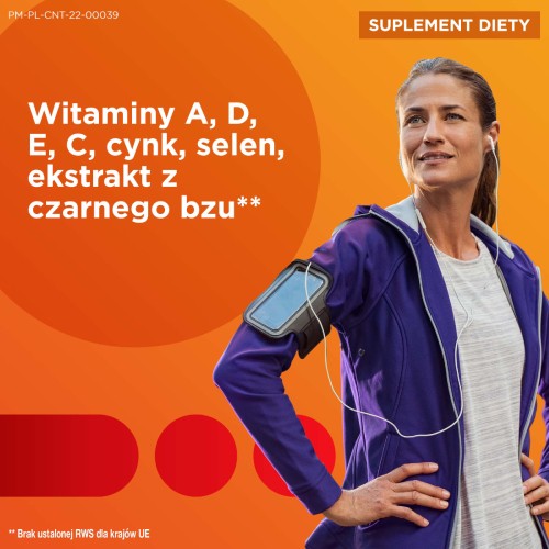 Miniaturka artykułu - #1 Centrum Immuno z ekstraktem z czarnego bzu, 60 kapsułek
