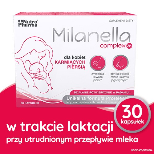 Miniaturka artykułu - #0 MILANELLA Complex, 30 kapsułek