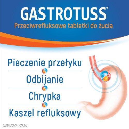 Zdjęcie produktu - 2 Gastrotuss, 24 tabletki do żucia