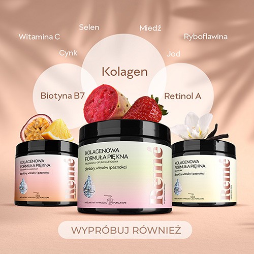 Zdjęcie produktu - 0 REME Kolagenowa Formuła Piękna Truskawka-Opuncja Figowa, 150g