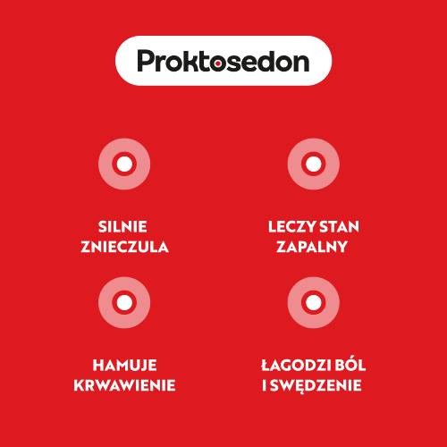 #0 – Proktosedon maść, 15 g - lek na hemoroidy