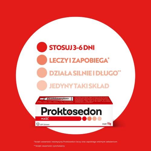 #2 – Proktosedon maść, 15 g - lek na hemoroidy