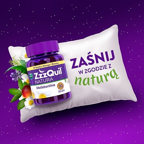 Zdjęcie produktu - 2 Vicks ZzzQuil Natura mango & banan, 30 żelek