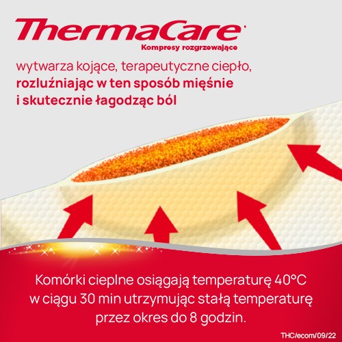Miniaturka artykułu - #1 ThermaCare Kompresy rozgrzewające na dolne okolice plec&oacute;w i stawy biodrowe, 2 szt.
