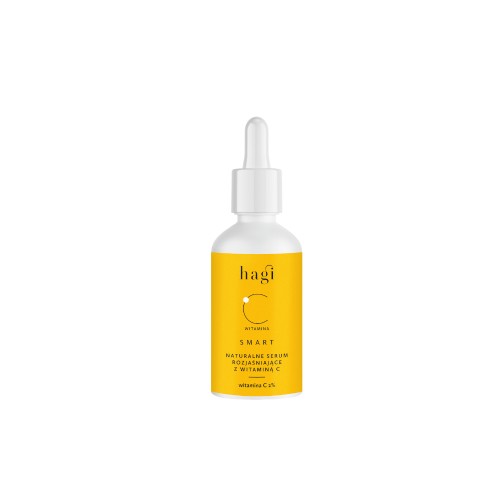 Miniaturka artykułu - #0 HAGI Smart C Naturalne serum rozjaśniające z witaminą C, 30ml
