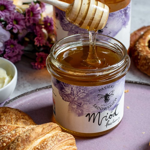 Miniaturka artykułu - #0 PASIEKI RODZINY SADOWSKICH Mi&oacute;d faceliowy, 450g