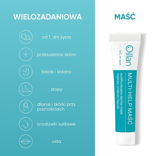 Zdjęcie produktu - 4 Oillan Multi-Help Multifunkcyjna dermo-maść, 12g
