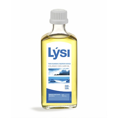 Miniaturka artykułu - #1 LYSI Tran islandzki Naturalny, 240ml