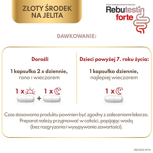 Zdjęcie produktu - 3 Rebutestin Forte, 60kaps.