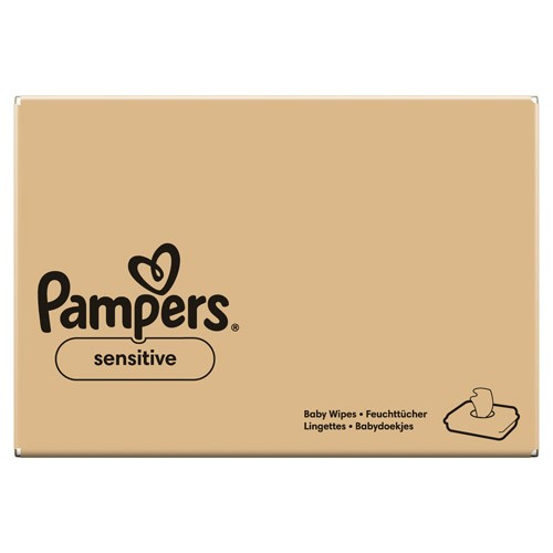 Zdjęcie produktu - 2 Pampers Chusteczki Nawilżane Sensitive, 6x 52szt.