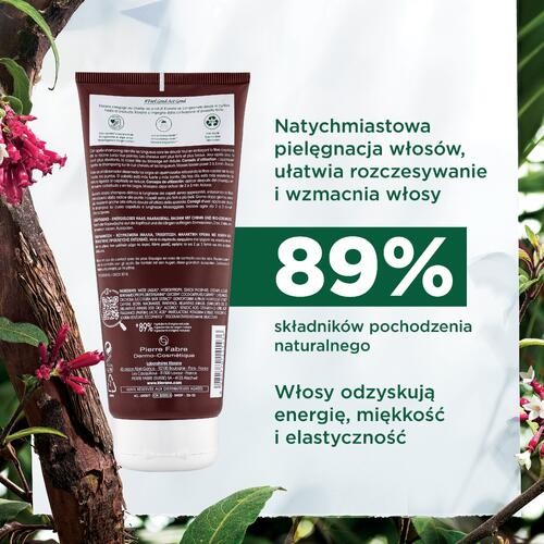 Miniaturka artykułu - #1 KLORANE Odżywka do włos&oacute;w z chininą i organiczną szarotką, 200ml