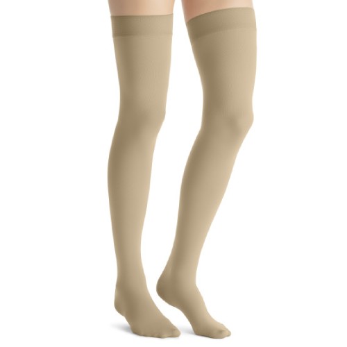 Miniaturka artykułu - #0 JOBST OPAQUE pończochy uciskowe kr&oacute;tkie CCL2 naturalny, rozmiar 5 ZP