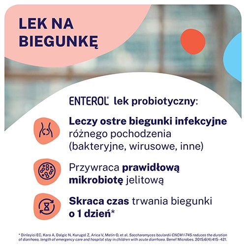 Zdjęcie produktu - 3 ENTEROL Forte 500mg, 14sasz.