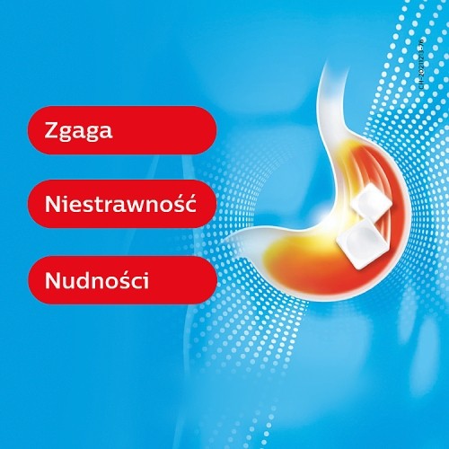 Miniaturka artykułu - #1 Rennie Antacidum smak miętowy, 24 tabl. do rozgryzania i żucia Inpharm
