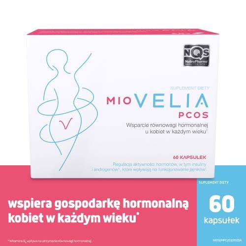 Miniaturka artykułu - #0 Miovelia PCOS, 60 kaps.