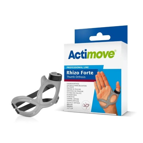 Miniaturka artykułu - #1 Actimove Professional Line Orteza kciuka rozmiar L (lewa) szary, 1szt.