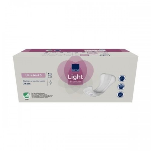 Miniaturka artykułu - #0 ABENA light premium ultra mini 0 - wkładki, 24szt.