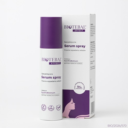 Miniaturka artykułu - #0 BIOTEBAL EFFECT Specjalistyczne serum przeciw wypadaniu włos&oacute;w, 130 ml