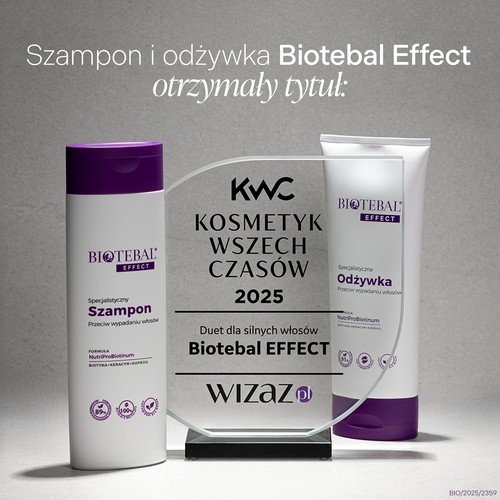 Zdjęcie produktu - 6 BIOTEBAL EFFECT Specjalistyczny szampon przeciw wypadaniu włos&oacute;w, 200 ml