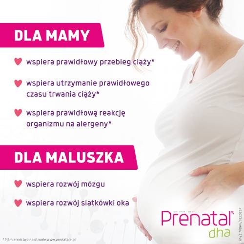 Zdjęcie produktu - 5 Prenatal DHA (kwasy omega &ndash; 3: DHA + EPA) &ndash; w ciąży i podczas karmienia piersią, 30 kapsułek 
