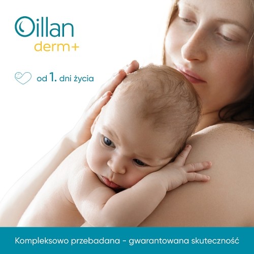 Zdjęcie produktu - 5 OILLAN Derm+ - balsam do ciała od 1. dnia życia, 400ml