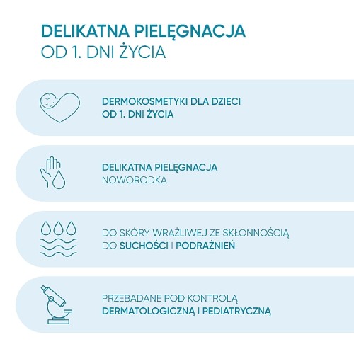 Zdjęcie produktu - 3 OILLAN BABY - żel do mycia ciała i włos&oacute;w 3w1 od 1. dnia życia, 400ml