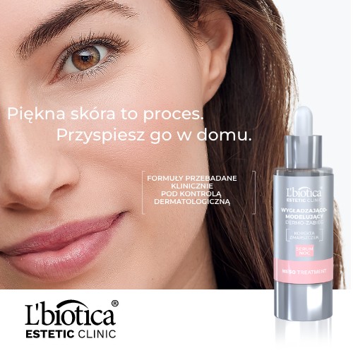 Miniaturka artykułu - #0 L'BIOTICA Estetic Clinic Meso Treatment Wygładzająco-modelujący dermo zabieg Serum na noc, 30ml
