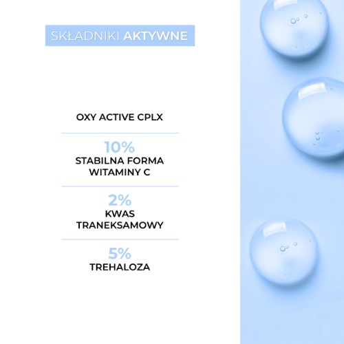 Zdjęcie produktu - 4  L'BIOTICA Estetic Clinic Oxy Treatment Naprawczo-dotleniający dermo zabieg Serum na noc, 30ml
