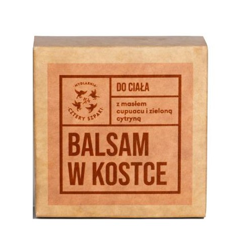 Miniaturka artykułu - #0 CZTERY SZPAKI (4szpaki) Balsam do ciała w kostce, 55g