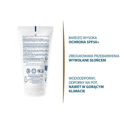 Miniaturka artykułu - #1 DUCRAY Melascreen Fluid przeciw przebawieniom SPF50+, 50ml 