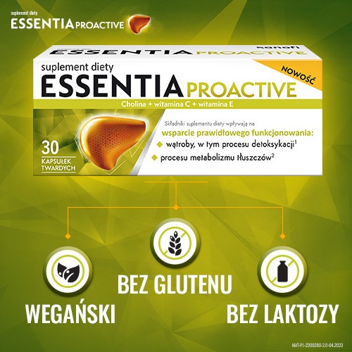 Zdjęcie produktu - 4 ESSENTIA Proactive, 30 kaps.