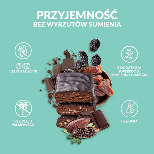 Zdjęcie produktu - 3 BeRAW Protein Baton proteinowy 26% Raw Cococa, 40 g
