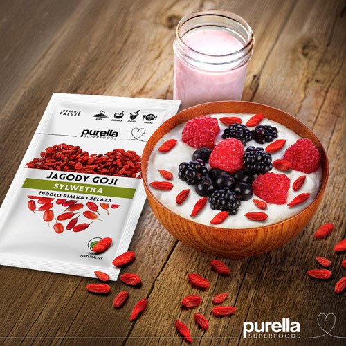 Zdjęcie produktu - 2 PURELLA Jagody Goji suszone, 45g