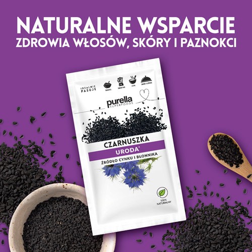 Zdjęcie produktu - 2 PURELLA Czarnuszka ziarno, 40g