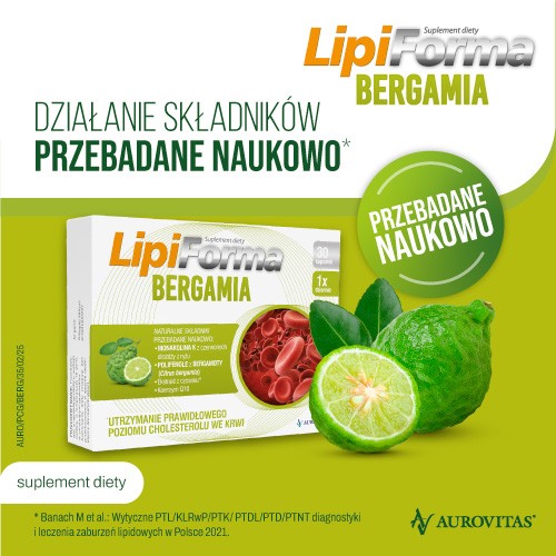 Miniaturka artykułu - #1 Lipiforma Bergamia, 30kaps.