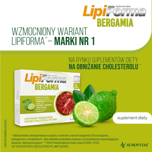 Zdjęcie produktu - 4 Lipiforma Bergamia, 30kaps.