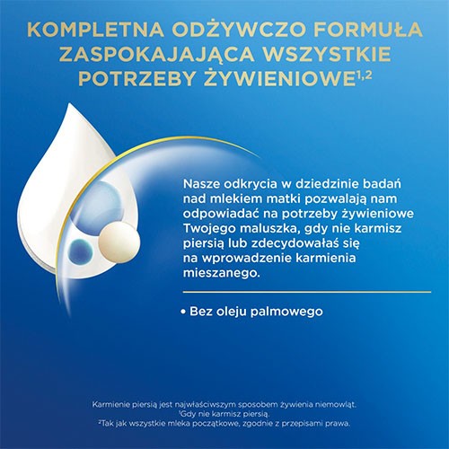Zdjęcie produktu - 2 Bebilon Advance Pronutra 1 Mleko początkowe dla niemowląt od urodzenia, 1000 g (2 x 500 g)
