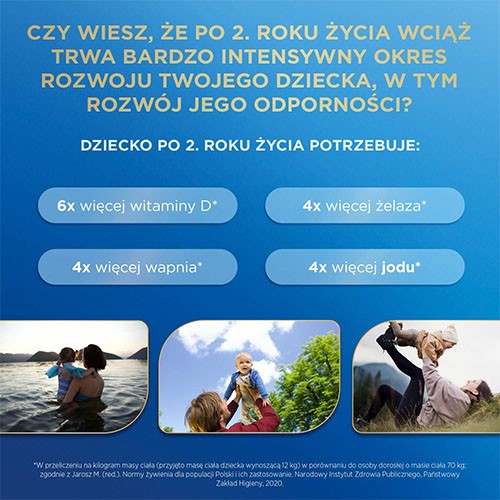 Miniaturka artykułu - #1 Bebilon 5 Advance Pronutra Junior Formuła na bazie mleka dla przedszkolaka, 1000 g (2 x 500 g)