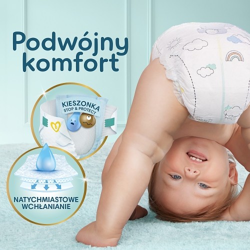 Miniaturka artykułu - #1 Pampers Premium Care Pieluszki rozmiar 5, 148 sztuk