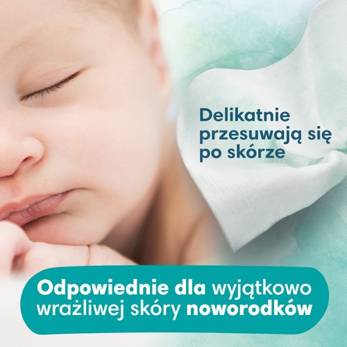 Zdjęcie produktu - 3 Pampers Harmonie Aqua Chusteczki nawilżane dla dzieci, 24x48szt.