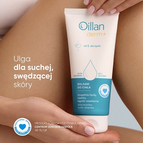 Zdjęcie produktu - 3 OILLAN Derm+ Balsam do ciała, 200ml 