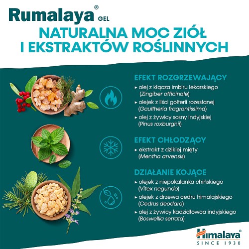Zdjęcie produktu - 2 HIMALAYA RUMALAYA Żel kojący, 50g