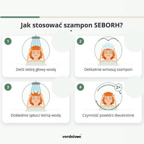 #4 – SEBORH Szampon do łojotokowej sk&oacute;ry głowy, 200ml
