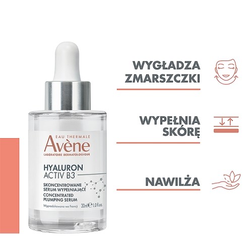 Miniaturka artykułu - #1 AVENE HYALURON ACTIV B3 Skoncentrowane serum wypełniające, 30 ml
