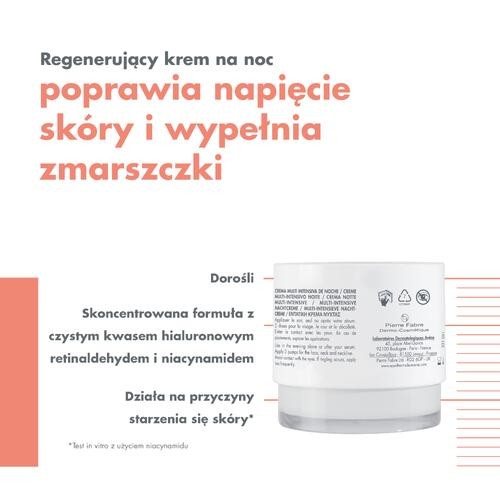Miniaturka artykułu - #0 AVENE HYALURON ACTIV B3 Multiintensywny krem na noc, 40ml