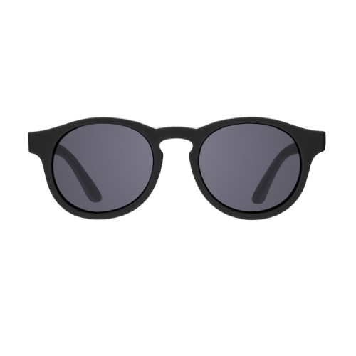 Miniaturka artykułu - #0 Babiators Okulary przeciwsłoneczne Keyhole Jet Black Smoke Lenses 3-5 lat O-KEY001-M